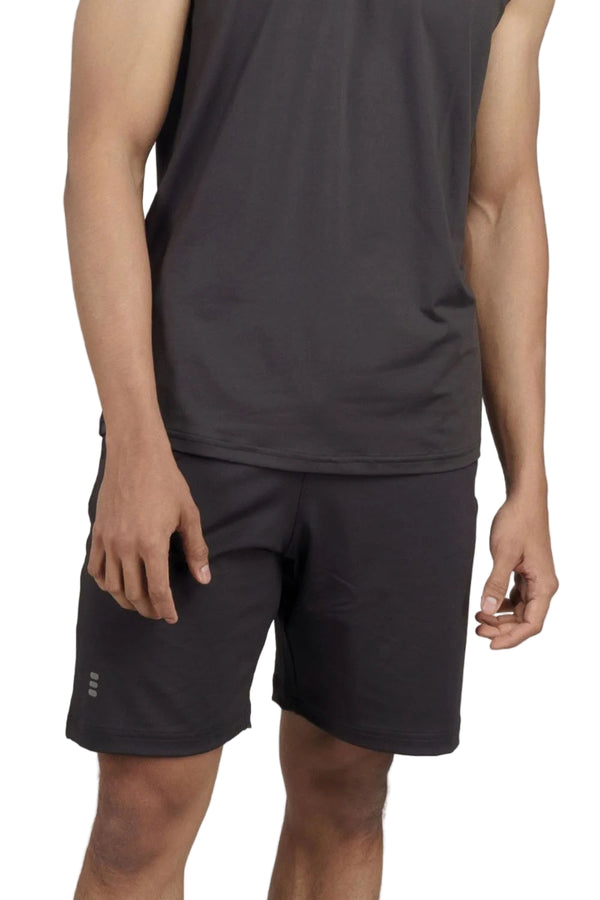Men’s Bio Sports Training Shorts – Lightweight, Quick-Dry (Coal Grey)
