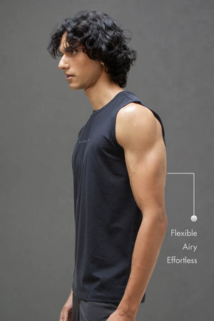 Organic Cotton Men's Tank (Carbon Black)