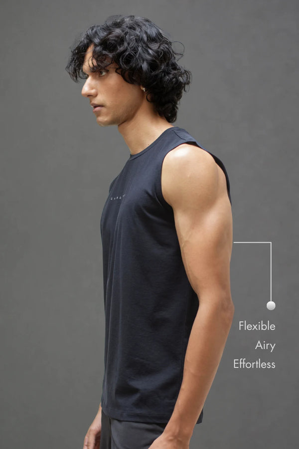 Organic Cotton Men's Tank (Carbon Black)