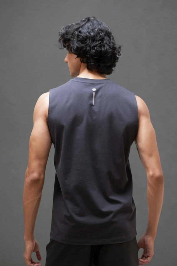 Organic Cotton Men's Tank (Coal Grey)