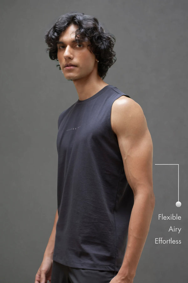 Organic Cotton Men's Tank (Coal Grey)