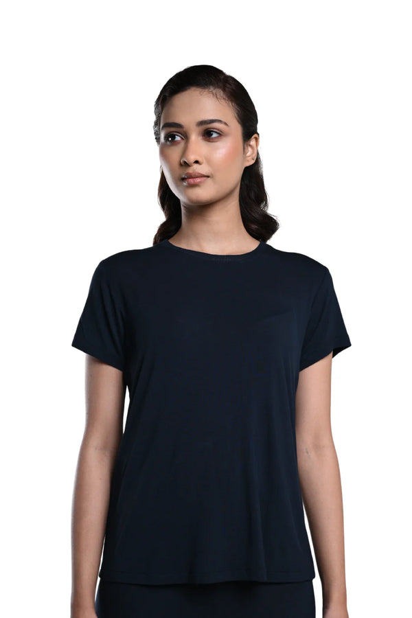 Women’s Bamboo T-Shirt (Midnight Navy)