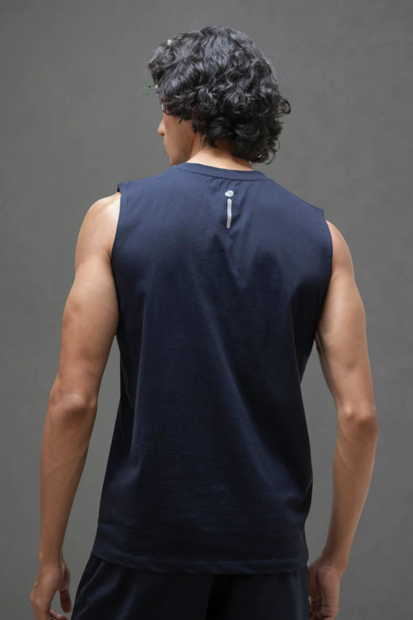 Organic Cotton Men's Tank (Midnight Navy)