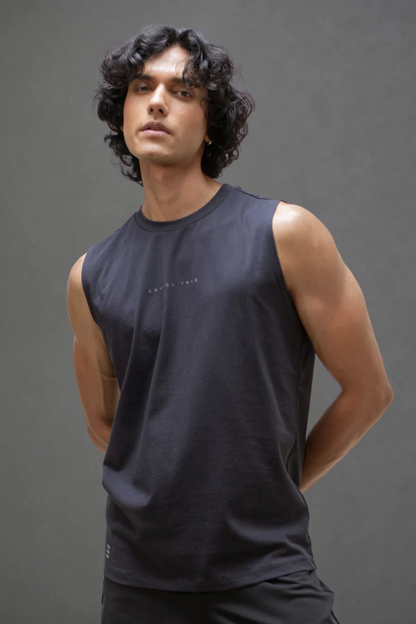 Organic Cotton Men's Tank (Coal Grey)