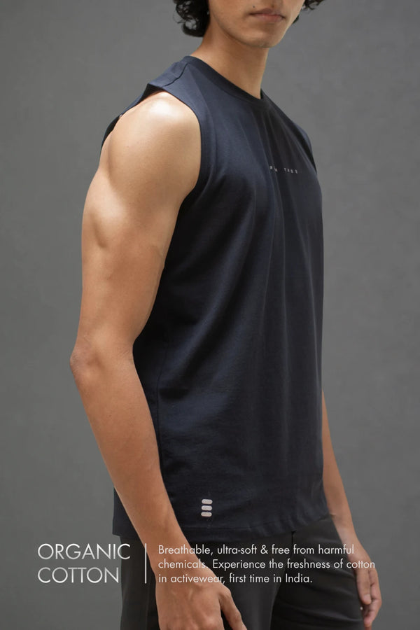 Organic Cotton Men's Tank (Carbon Black)