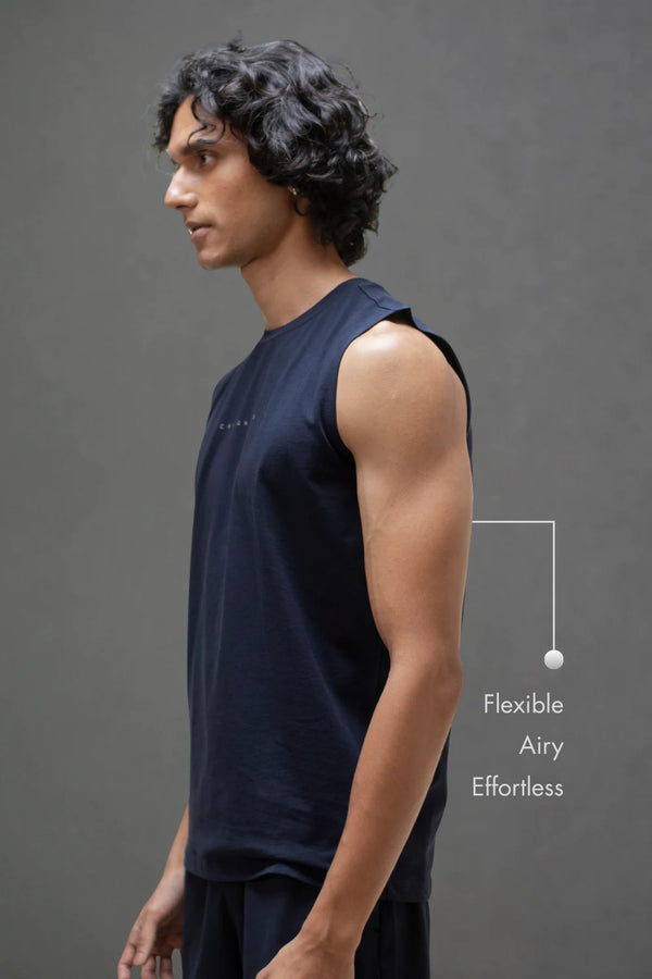 Organic Cotton Men's Tank (Midnight Navy)