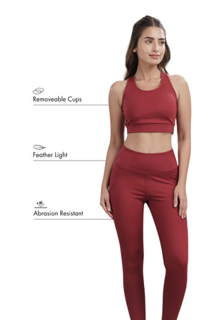 Recycled Nylon Set (Red Rush)